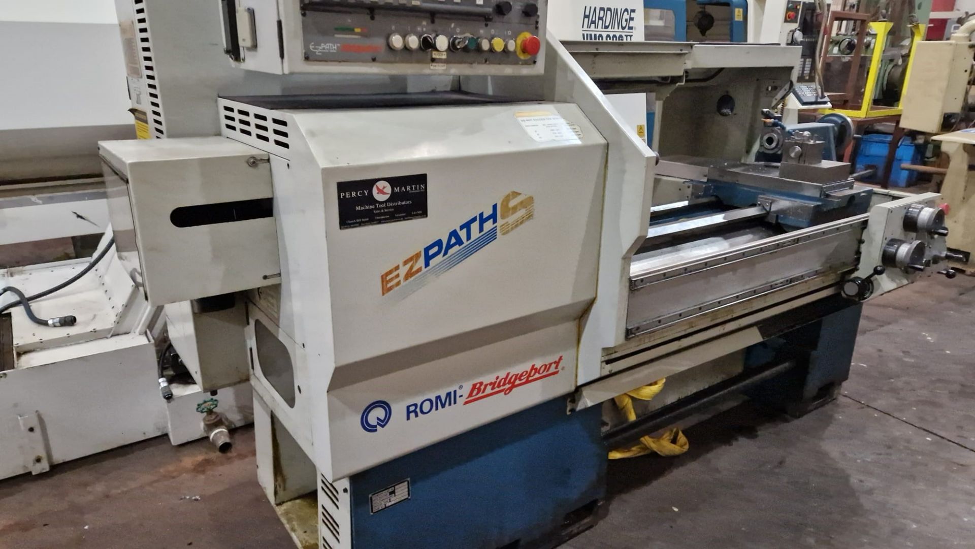 Bridgeport ROMI EZ Path CNC Lathe - Bild 3 aus 14