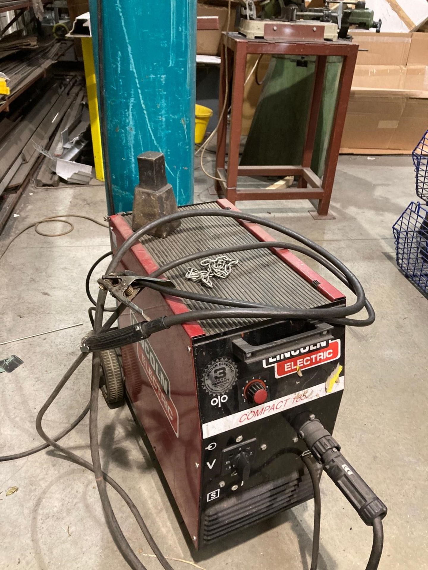 Lincoln Electric Compact 185 Welder - Bild 2 aus 5