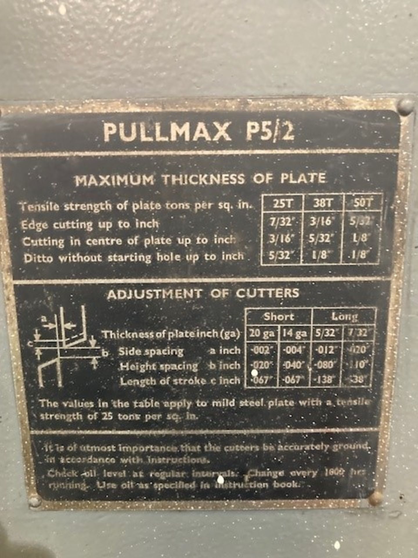 Pullmax PS/2 Nibbling Machine - Image 5 of 6