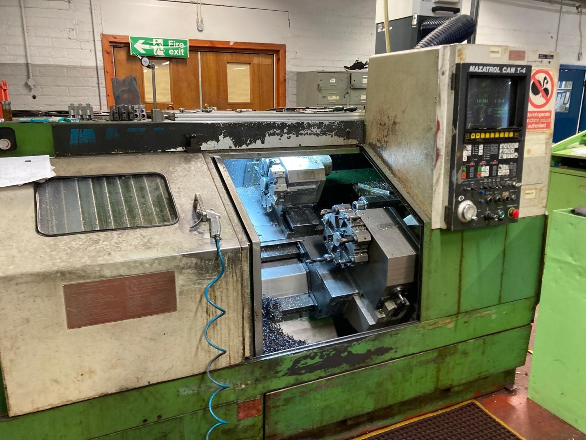 Mazak QSH-10 – 4 CNC Lathe