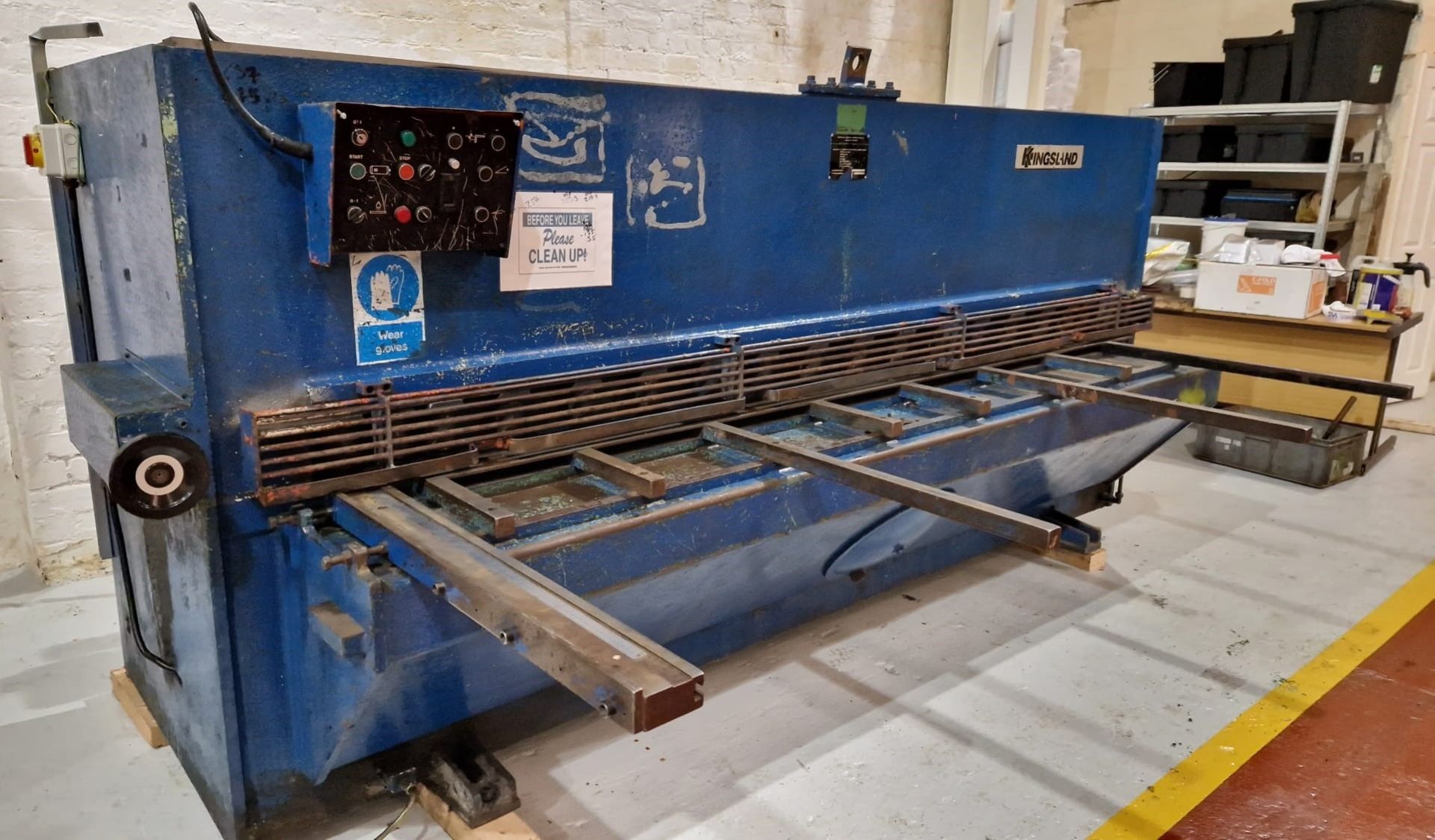 Kingsland 3000 x 6mm Hydraulic Guillotine - Image 2 of 5