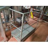 work platform, stainless steel, approx. 24 in. x 48 in. x 11 in. high [Production]