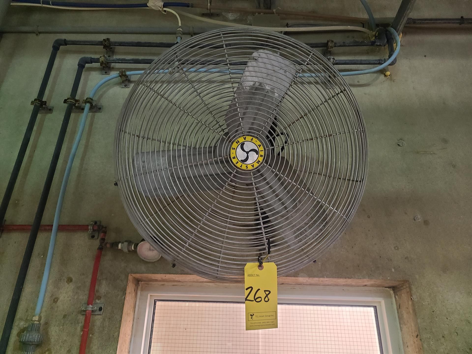 AirMaster wall fan, approx. 28 in. dia. [Production]