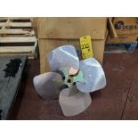 (4) Fan blades [Shipping/Receiving]