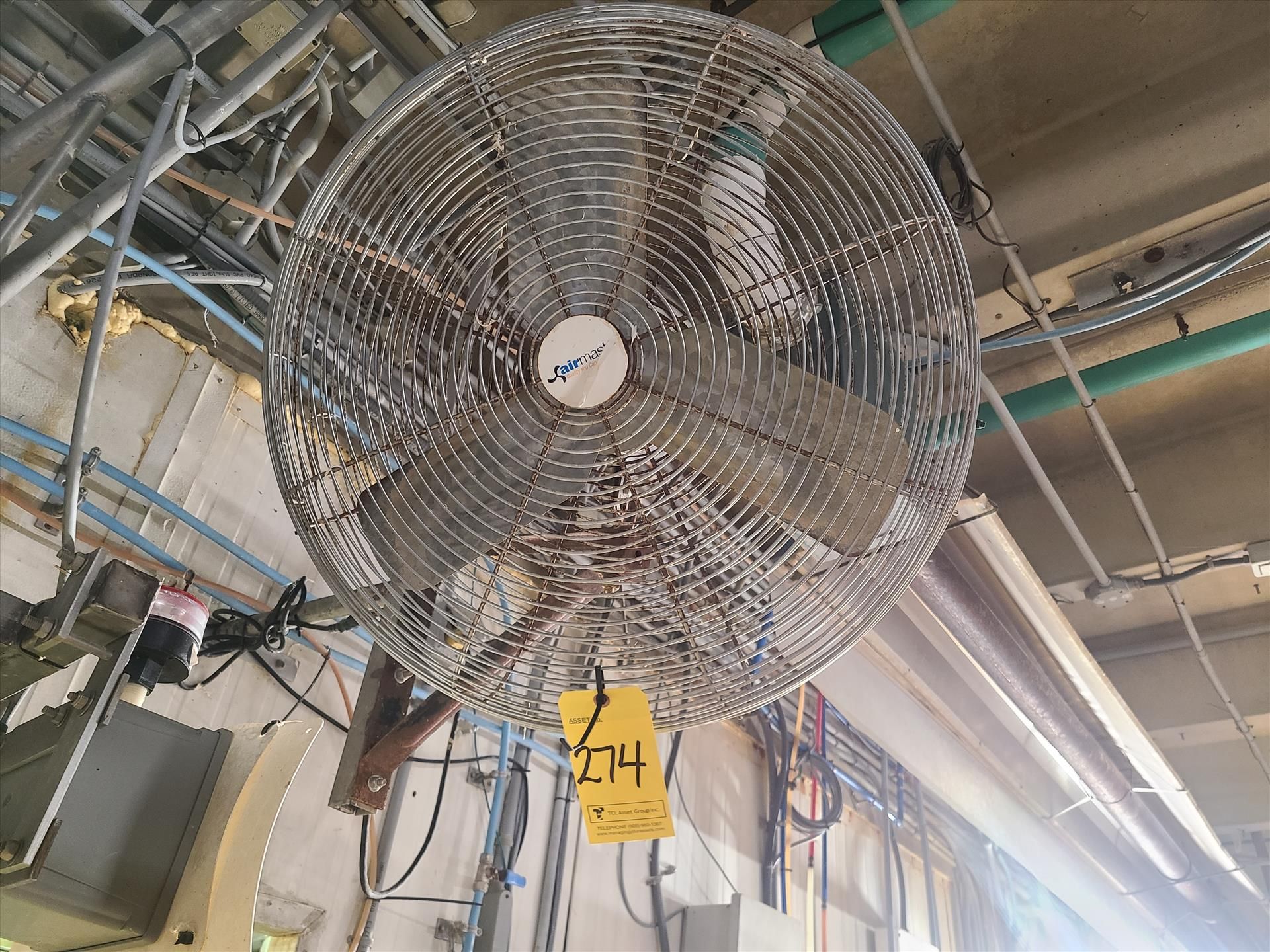 AirMaster wall fan, approx. 26 in. dia. [Production]