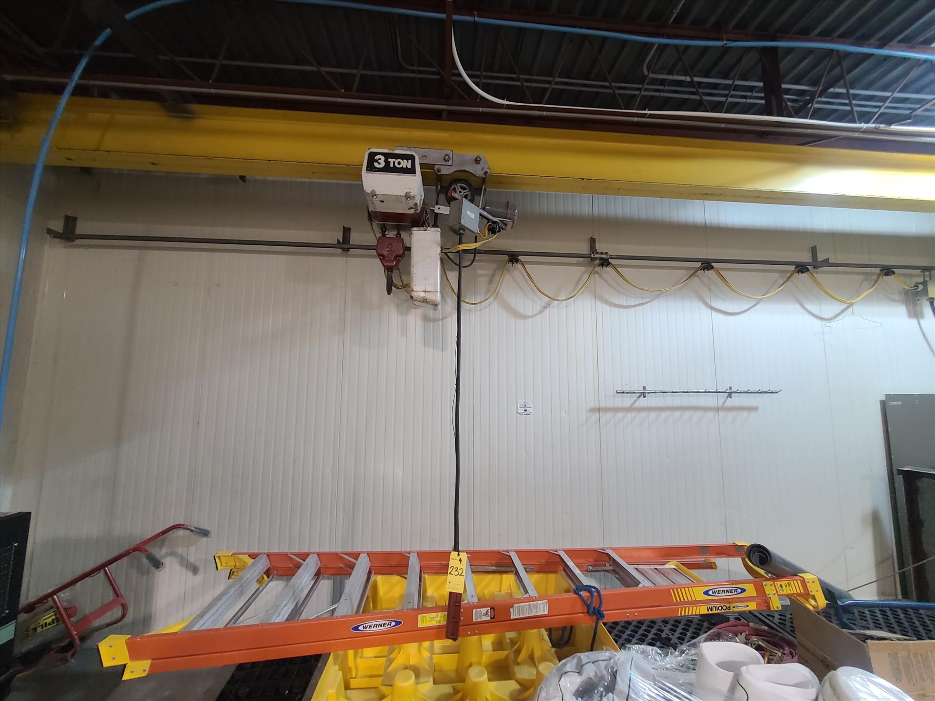 Coffing 3-ton electric chain hoist (excluding beam) [Refrigeration Area]