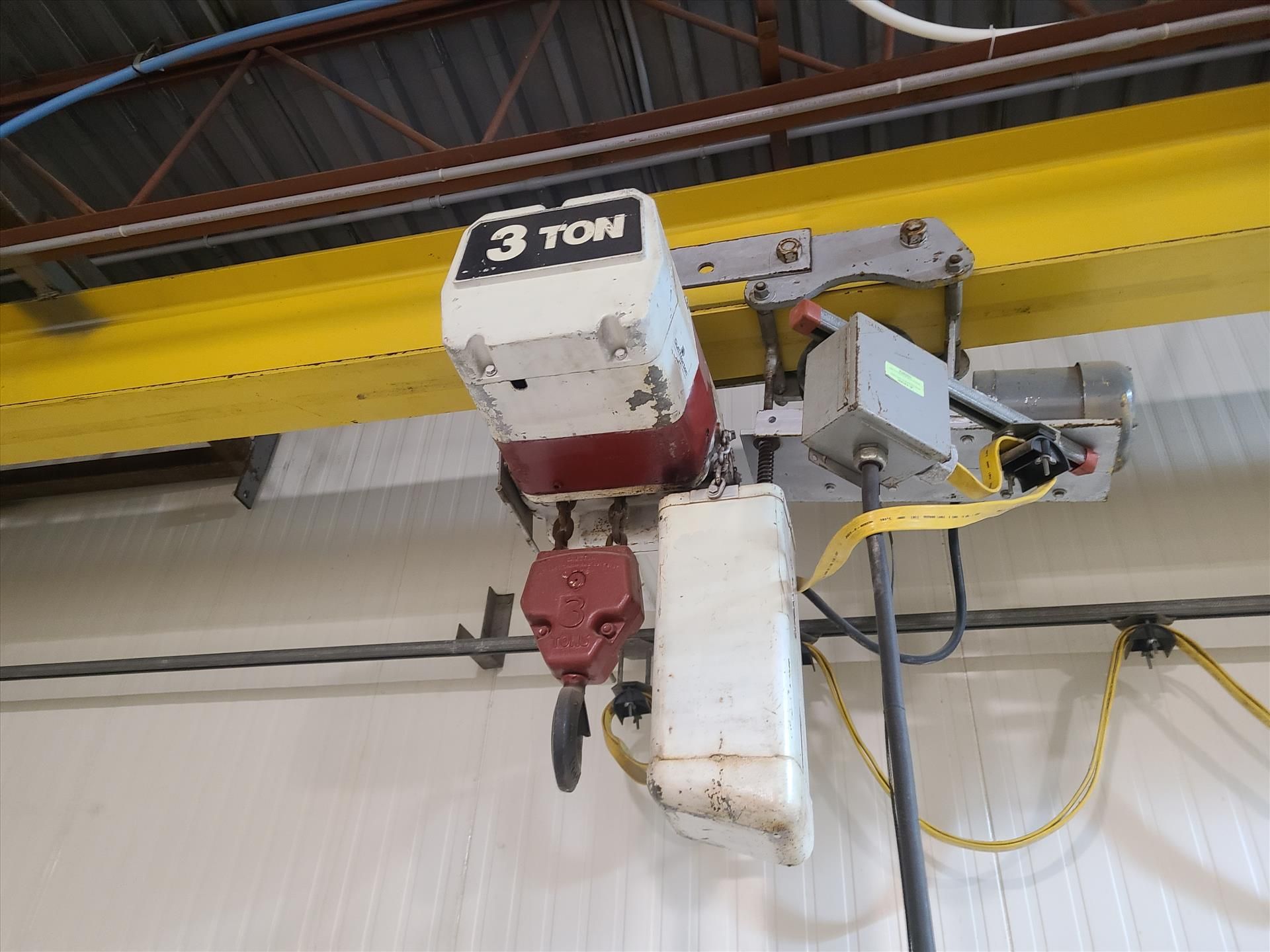 Coffing 3-ton electric chain hoist (excluding beam) [Refrigeration Area] - Image 3 of 3