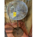 pedestal fan, approx. 24 in. dia. [Production]