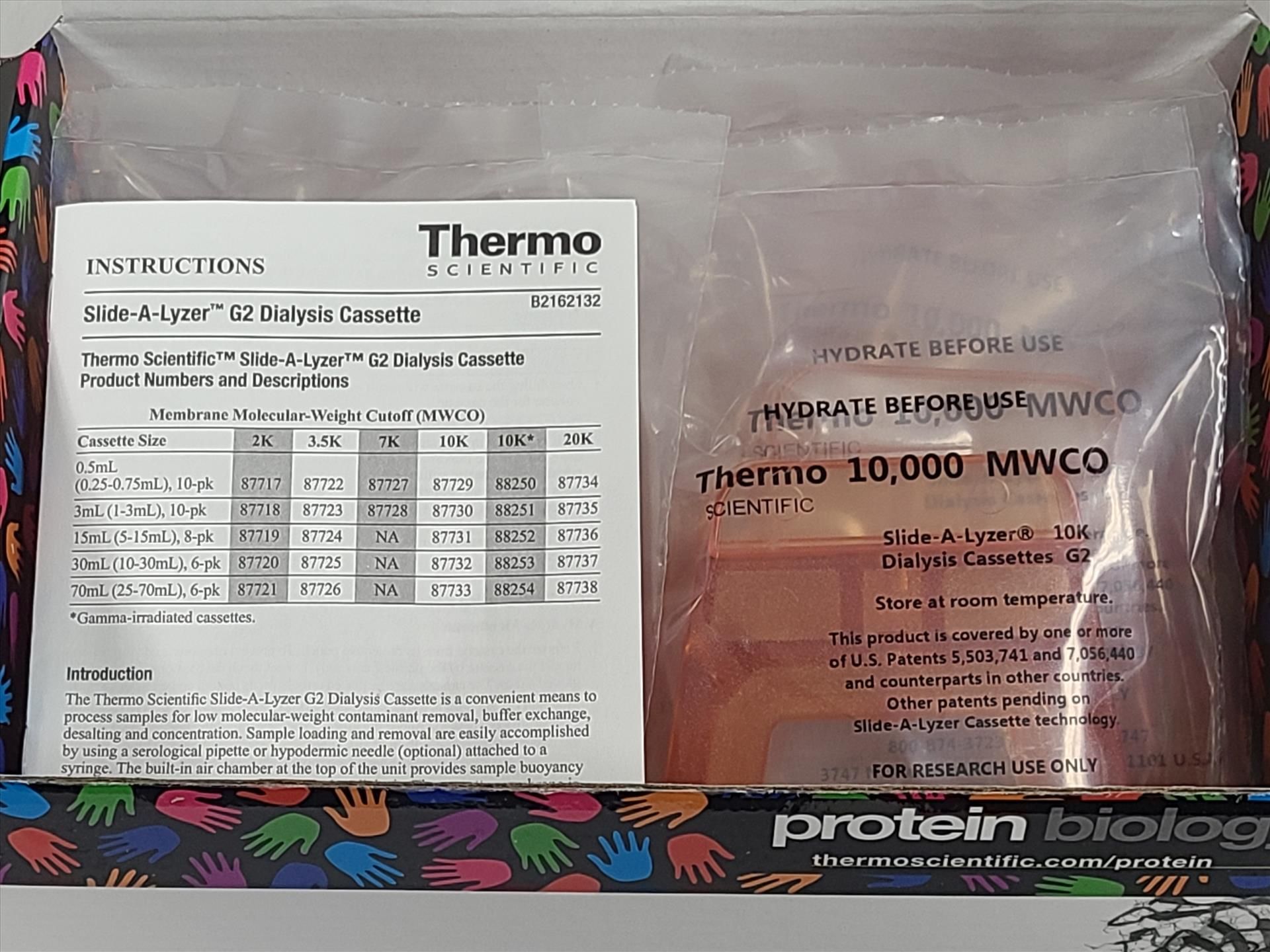 Thermo Scientific Slide-A-Lyzer Dialysis Cassettes, Mini Dialysis Devices 2 ml, Syringes 5 ml, 18 - Image 9 of 11