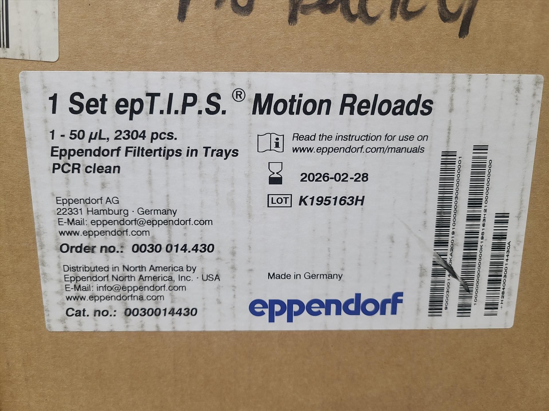 Eppendorf ep T.I.P.S. Motion Filters, 50, 20-300 ul (3 cases) - Image 3 of 7