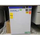 VWR mini refrigerator, mod. HCUCFS0504, ser. no. 912006189332PW