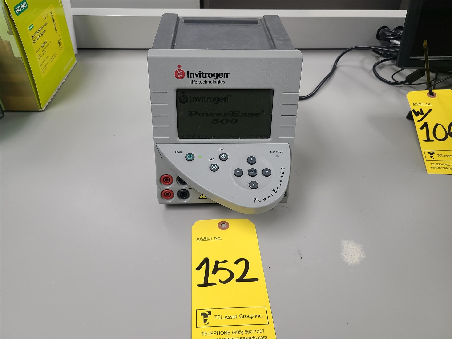 Invitrogen electrophoresis power supply, mod. PowerEase 500