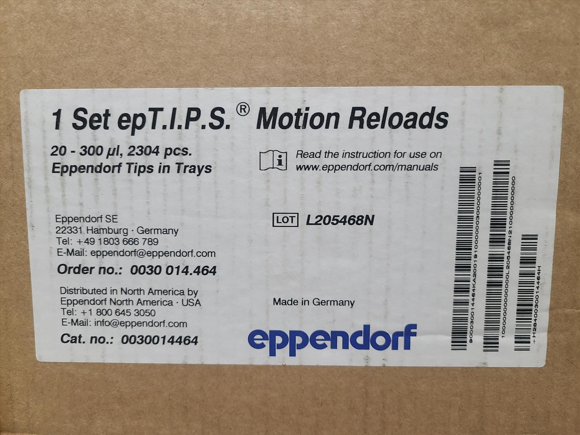 Eppendorf ep T.I.P.S. Motion Filters, 50, 20-300 ul (3 cases) - Image 2 of 7