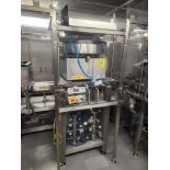 FeedRite Automation vibratory feeder, stainless steel [wall must be removed prior to removal] (