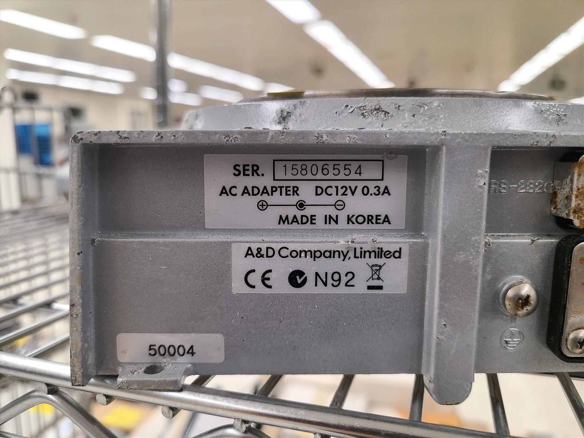 A & D Compact Precision Balance, mod. FX-120i WP, ser. no. 15806554, 122g x 0.001g - Image 3 of 3