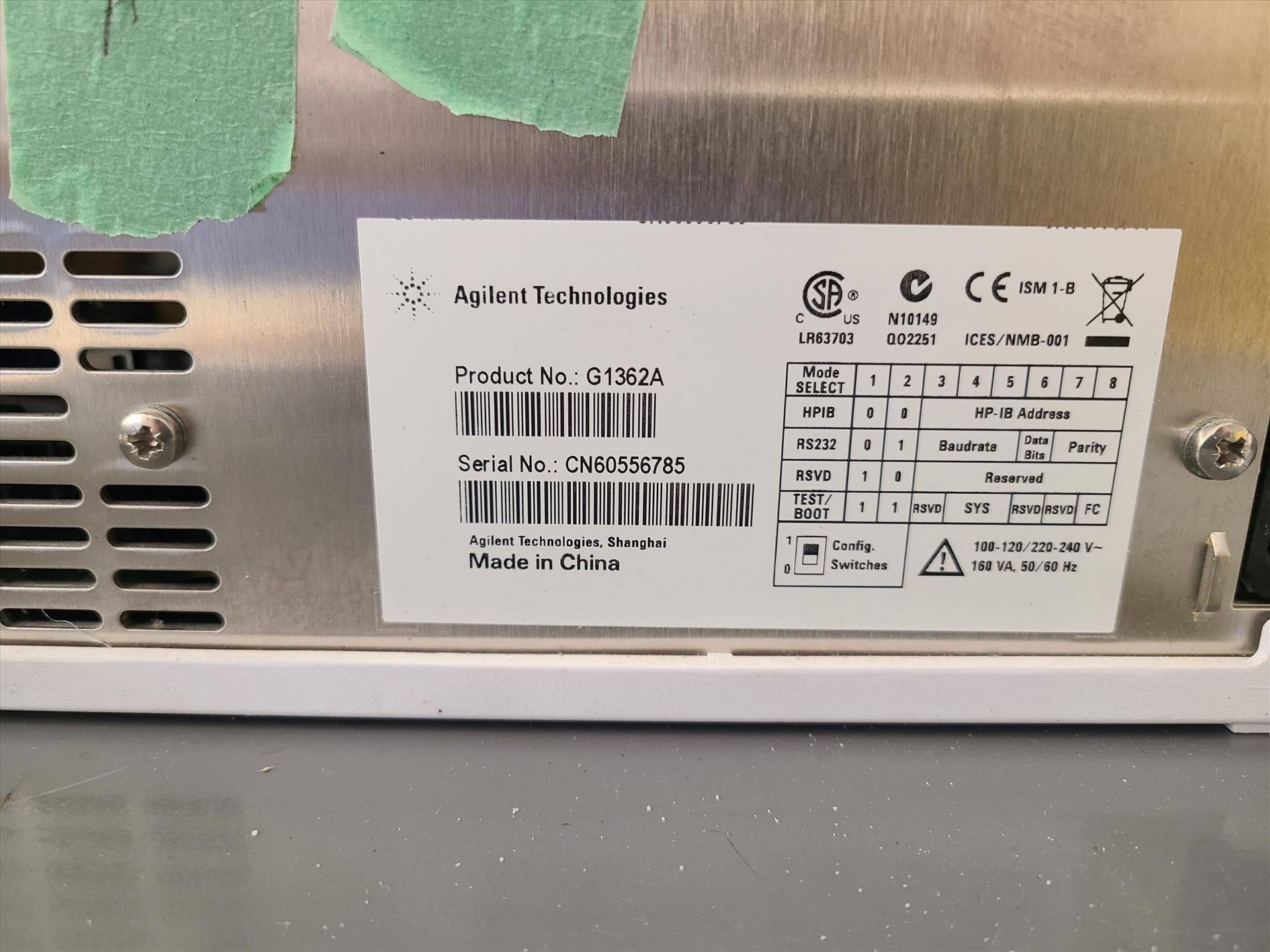 Agilent Technologies HPLC System parts incld. DAD Detector, prod no. G135C, ser. no. DE73457397, - Image 6 of 9