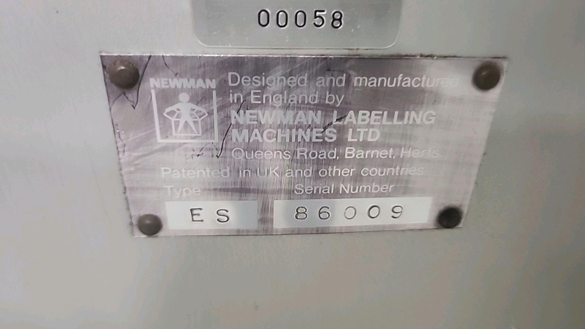 Aesus pressure sensitive labeler, mod. Premier Wrap Plus M132, ser. no. 308021208A, c/w - Image 11 of 11
