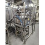 FeedRite Automation vibratory feeder, stainless steel [wall must be removed prior to removal] (