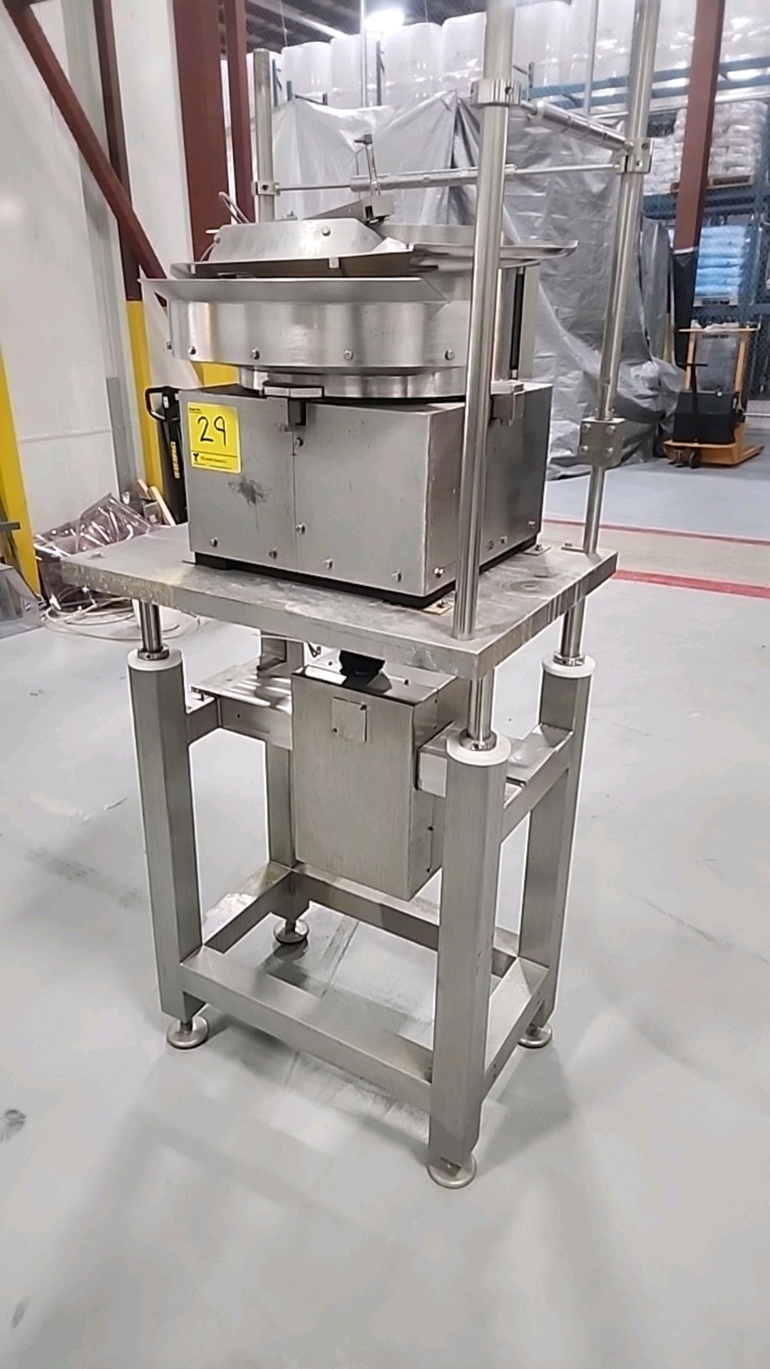 FeedRite Automation vibratory feeder, stainless steel