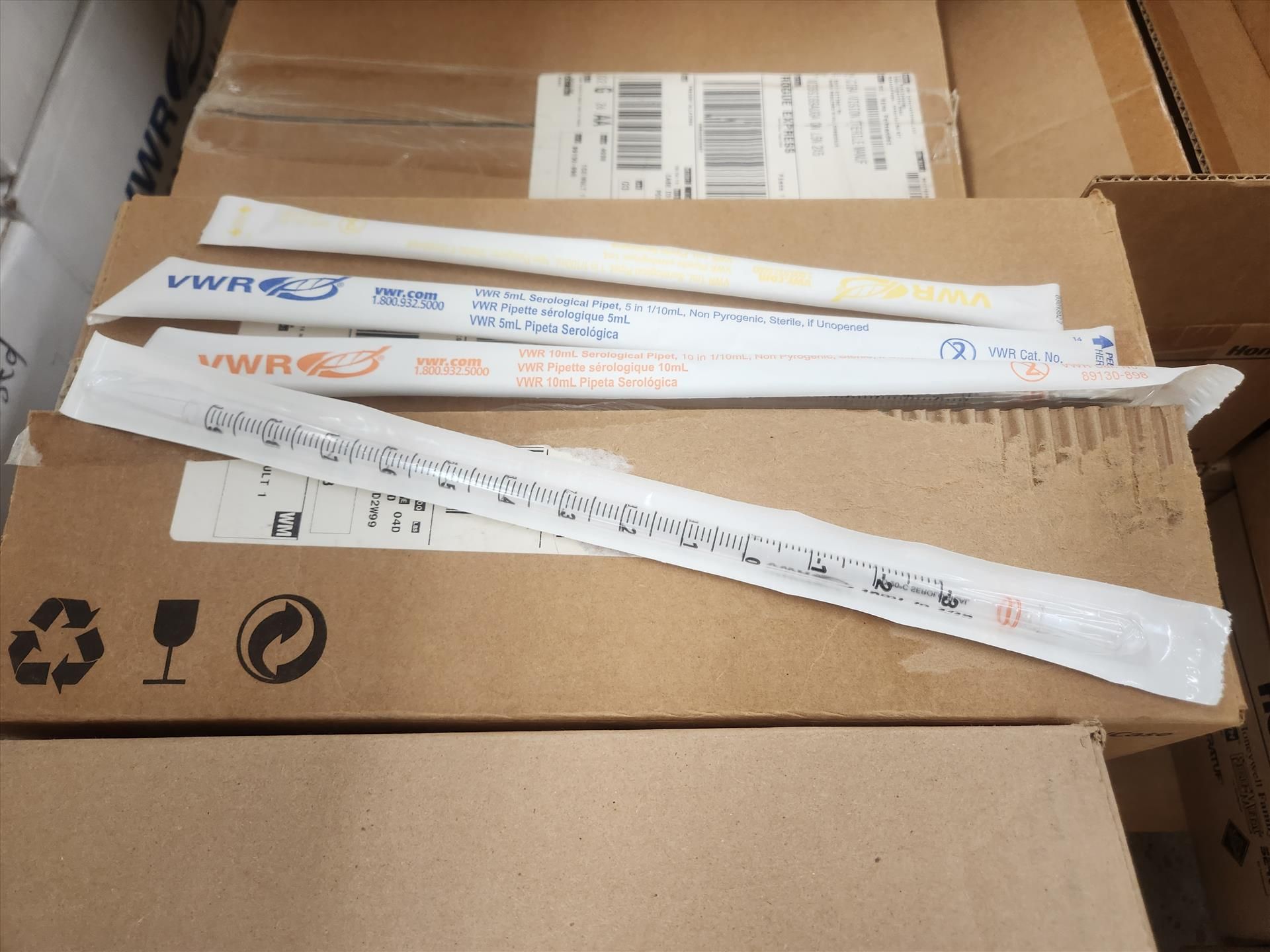 misc. VWR serological pipets NEW