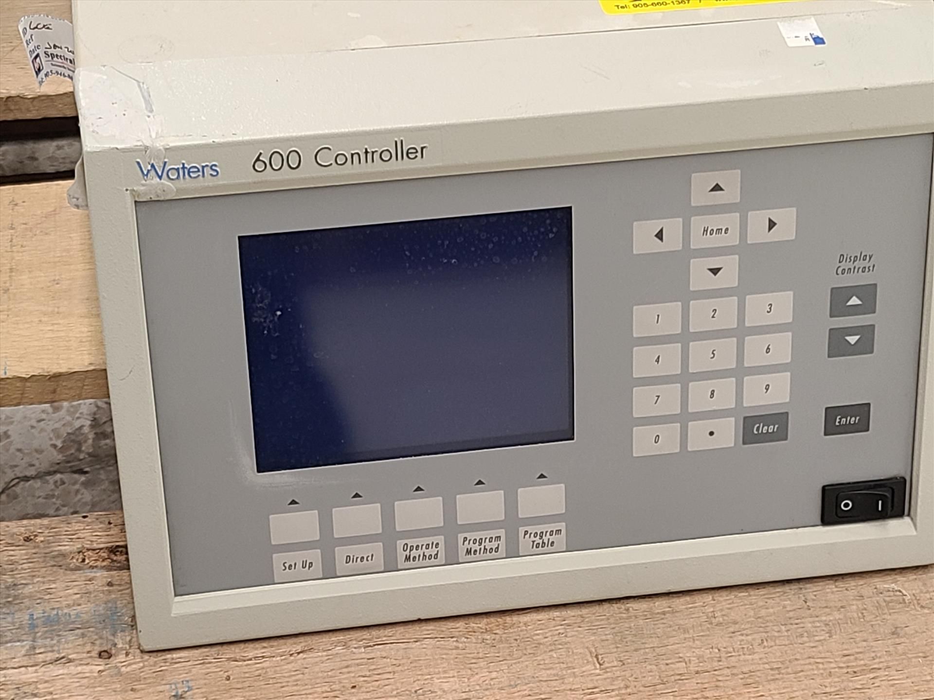 Waters HPLC Controller, mod. 600, ser. no. M006CE - Image 2 of 4