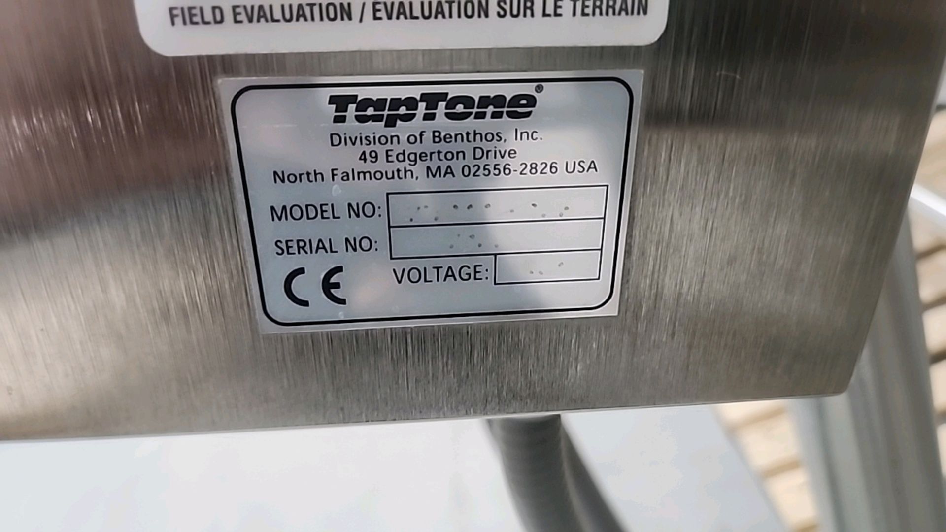 TeledyneTaptone mod. T-4000-017 leak detector w/ touch screen controls, stainless steel, ser. no. - Image 7 of 7