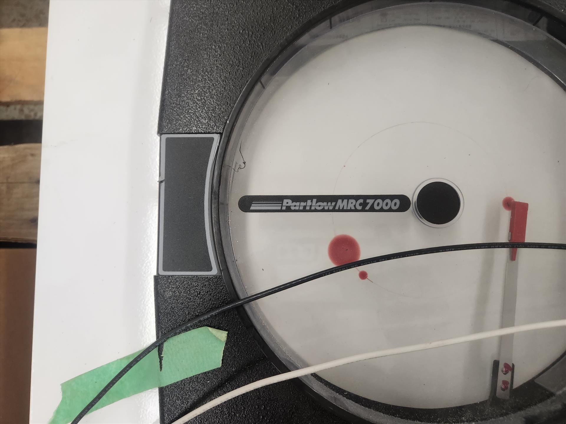 Partlow MRC 7000 temp. control chart recorder panel - Image 2 of 2