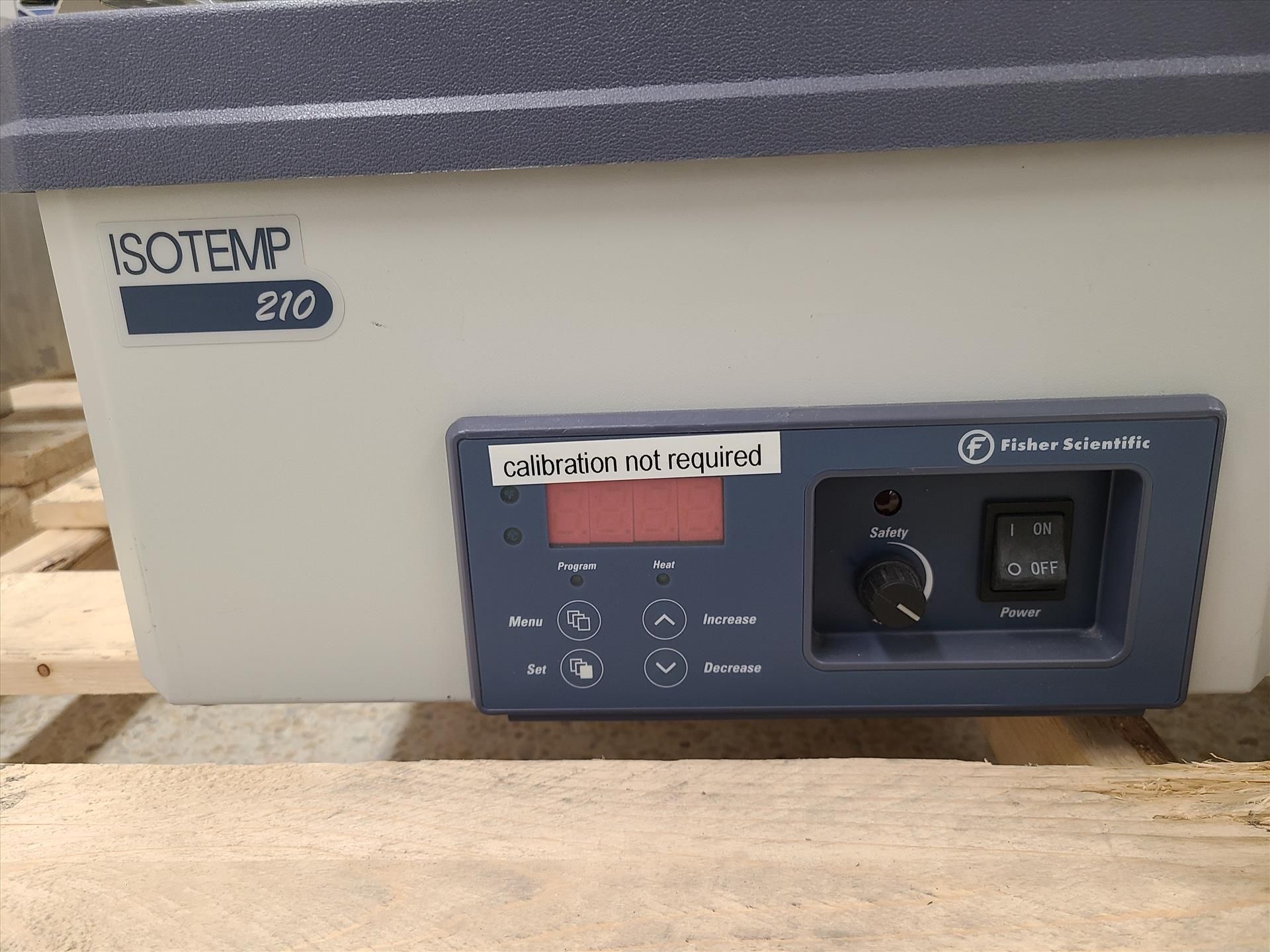 Fisher Scientific Isotemp Digital Water Bath, mod. 210, ser. no. 1605060909578, 120 volts, 60 Hz - Image 3 of 4