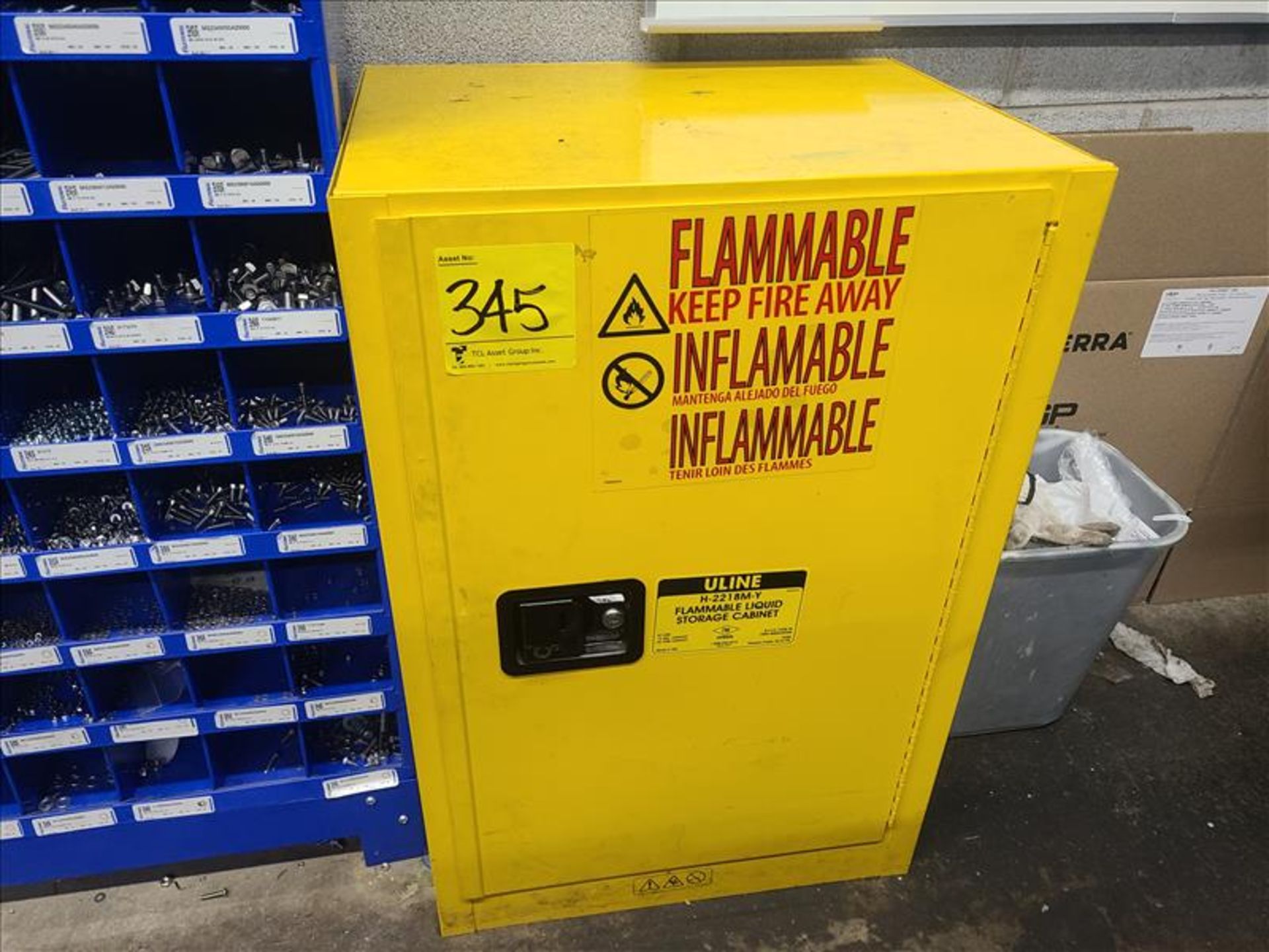 Uline Flammable Liquid Storage Cabinet [Loc. Maintenance Dept.]