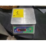 ABI System Waterproof Scale, mod. SUPER, ser. no. 16F0706152, 15 kg. capacity, 120 volts [Loc.