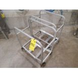 (2) Aluminum Carts [Loc.Extrusion Room]