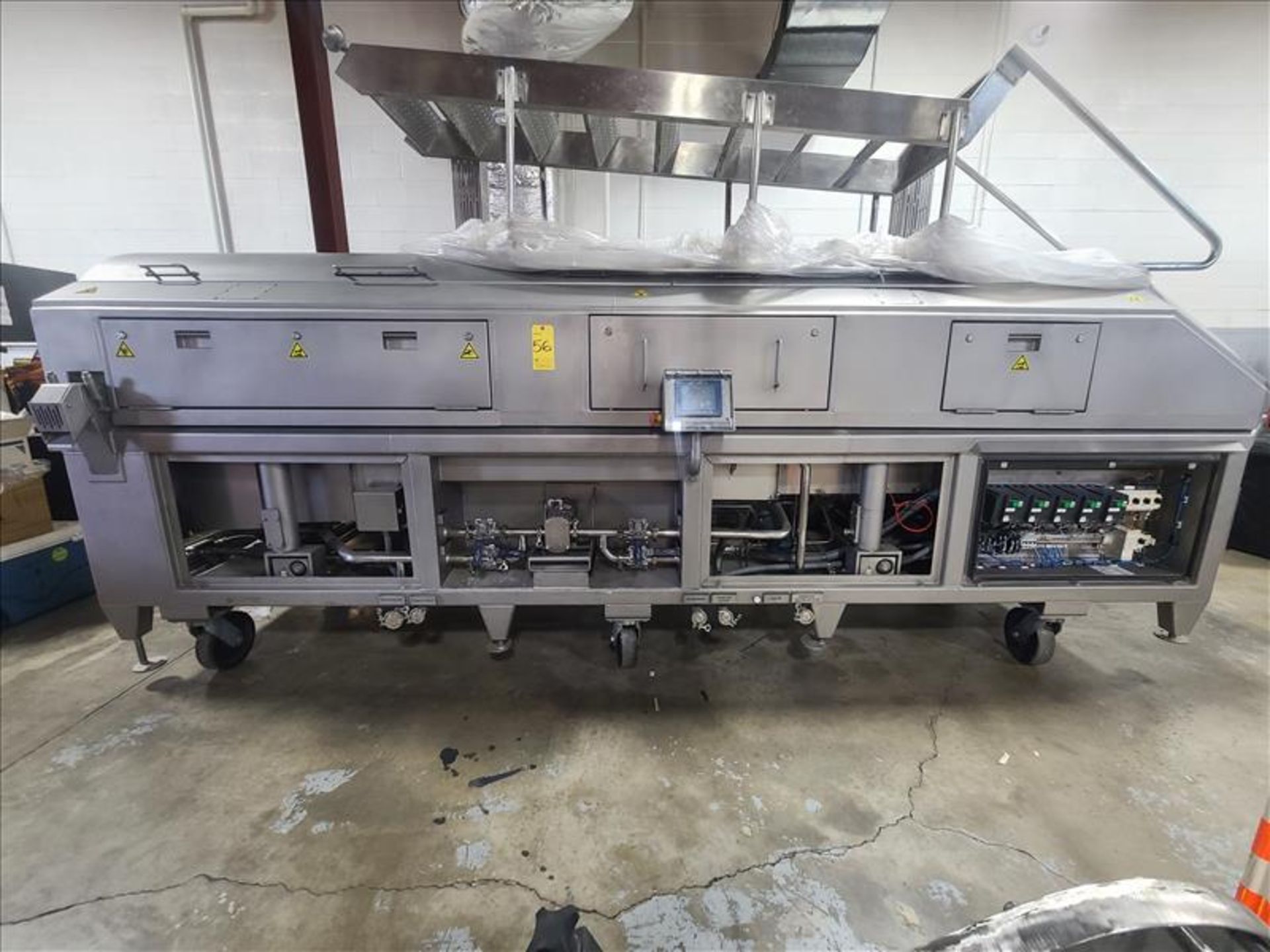 Nothum Continuous Fryer, mod. ProTherm 14-10, ser. no. 79251, 1100 cfm, 480 volts, 3 phase, 50/60 Hz