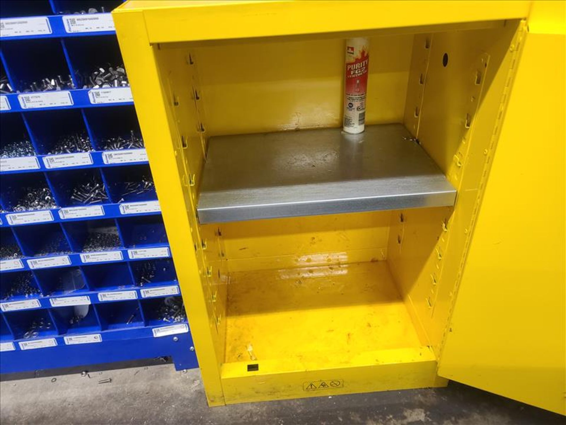 Uline Flammable Liquid Storage Cabinet [Loc. Maintenance Dept.] - Image 2 of 2