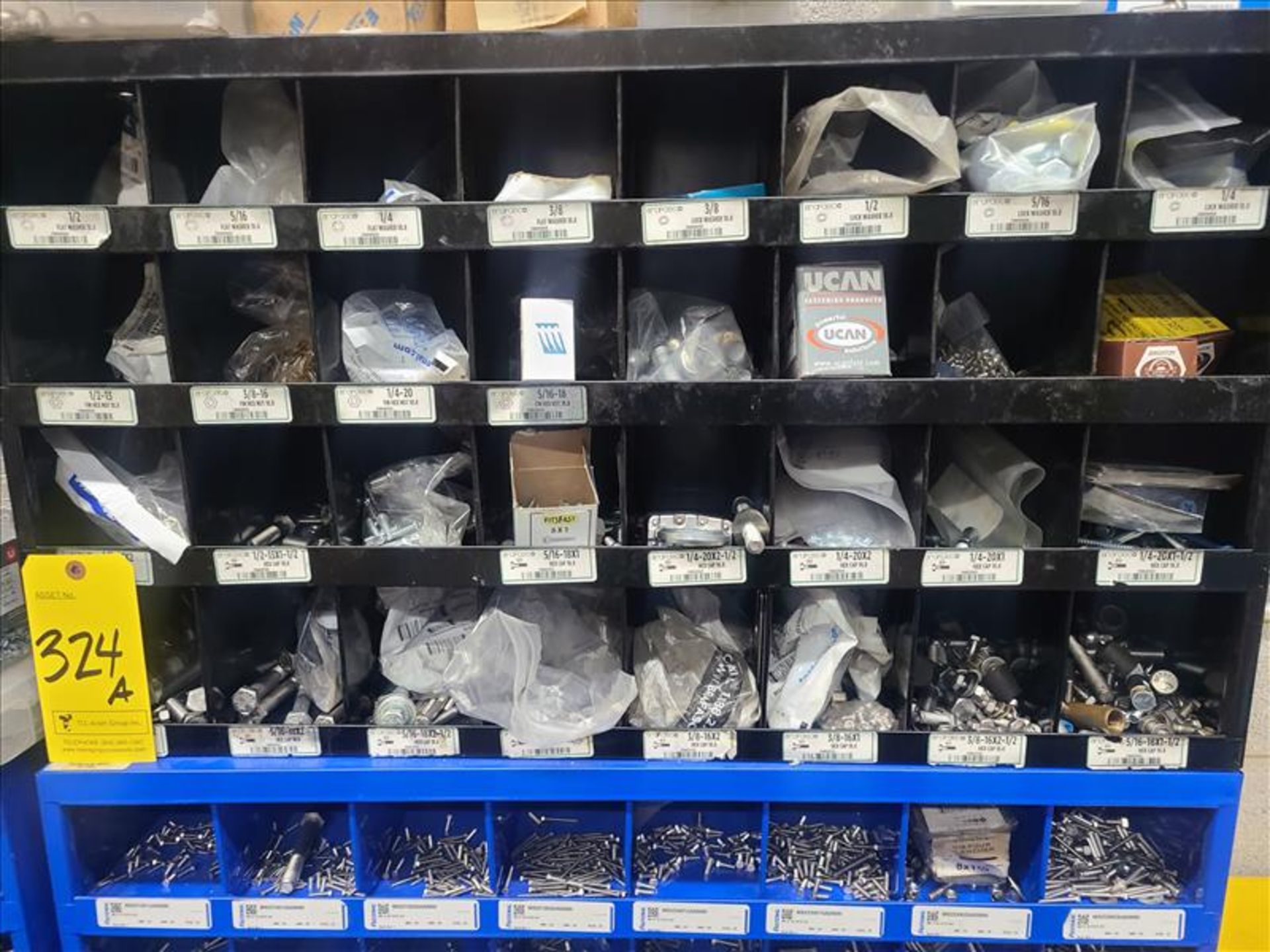 Small Parts Storage bins, incld. screws, nuts, bolts etc. [Loc.Maintenance Dept.] - Image 2 of 4