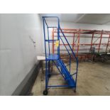 Warehouse ladder, approx. 46 in. height [Loc.Plant-Freezer] (Excluding Contents)