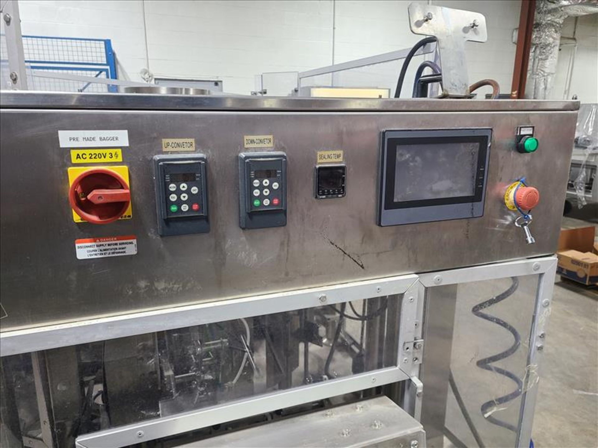 CAM Packaging Systems Standup Bagger Filling System, mod. 8-200A, ser. no. 1708004PB, 220 volts, 3 - Image 5 of 14