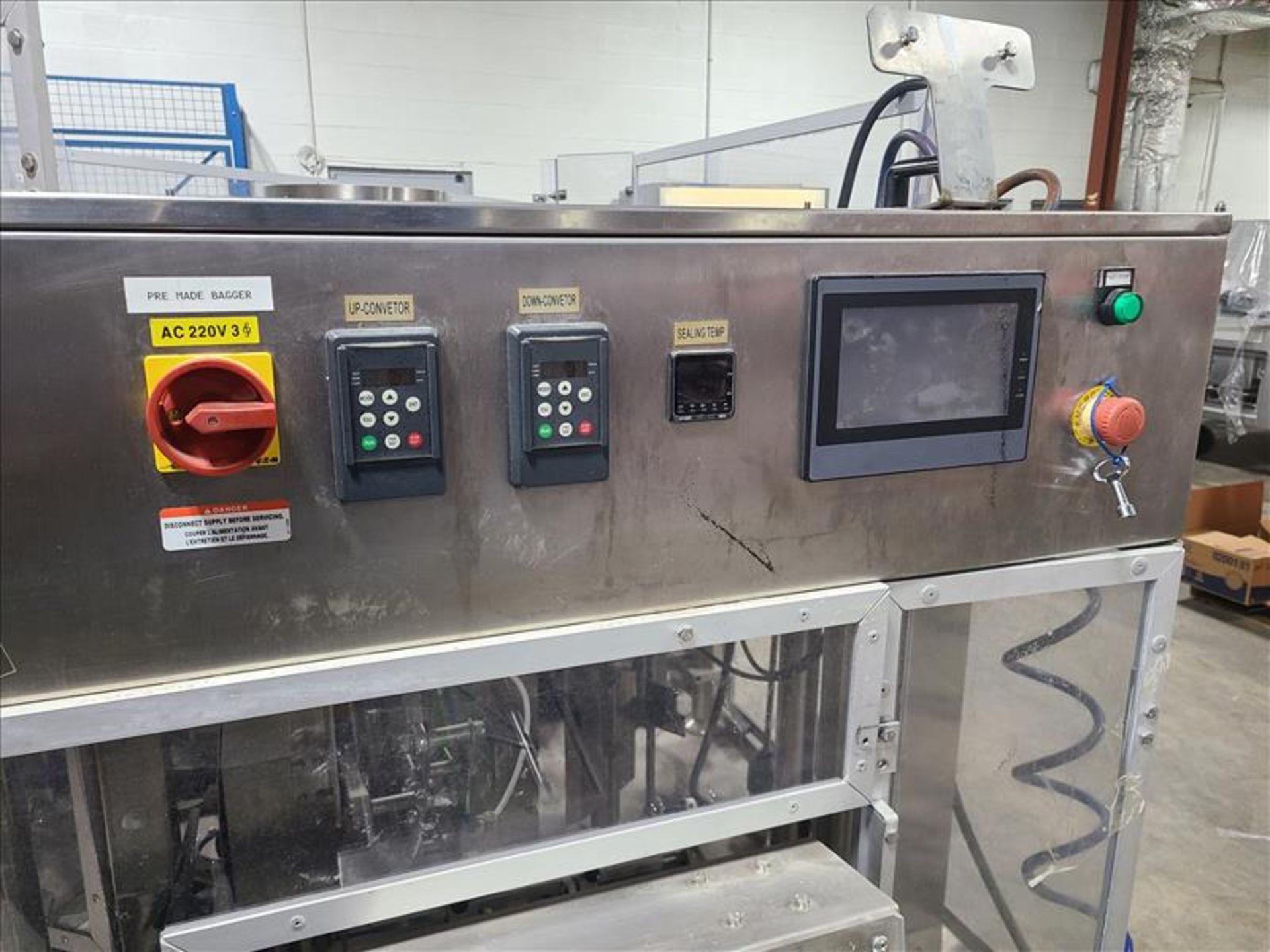 CAM Packaging Systems Standup Bagger Filling System, mod. 8-200A, ser. no. 1708004PB, 220 volts, 3 - Bild 5 aus 14