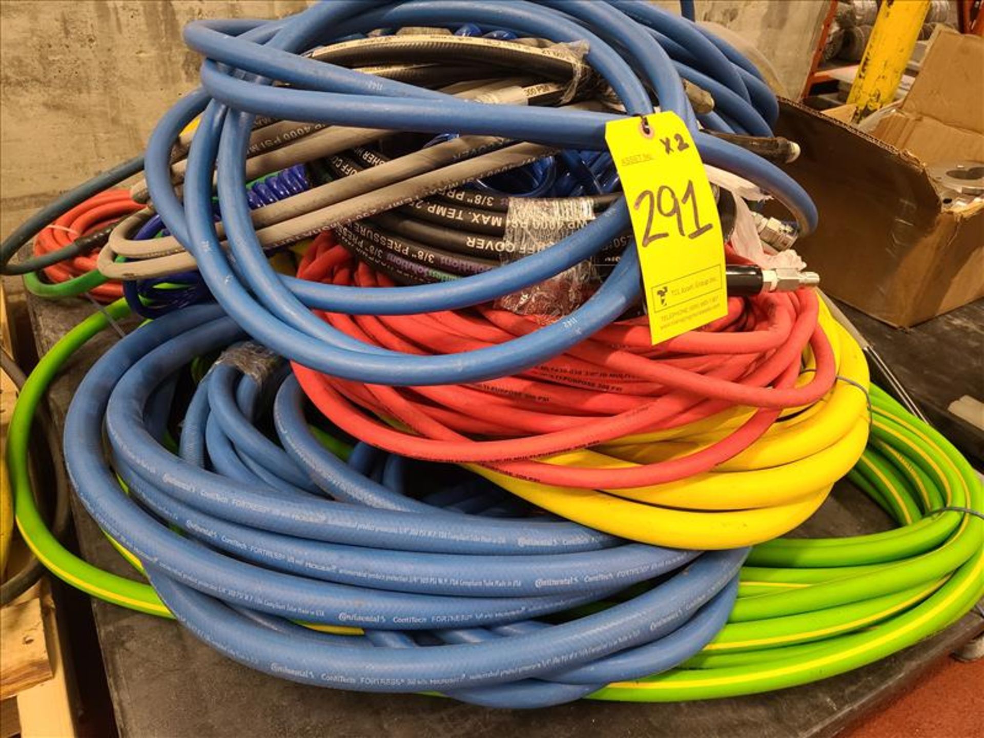 misc. hoses and tubing [Loc.Outside Extrusion Room] - Image 2 of 3