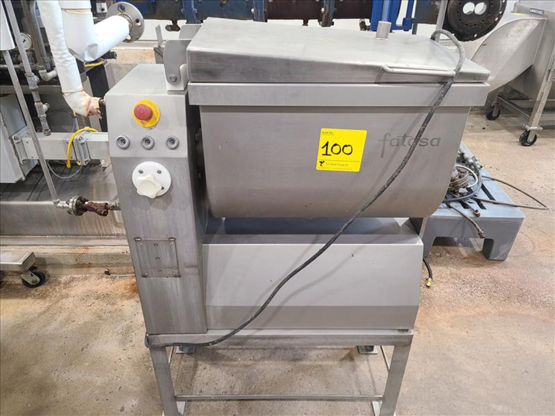 Fatosa Kneader Mixer, mod. A-80, ser. no. 451, 230 volts, 60 Hz (2016) [Line 4-Extrusion Room]