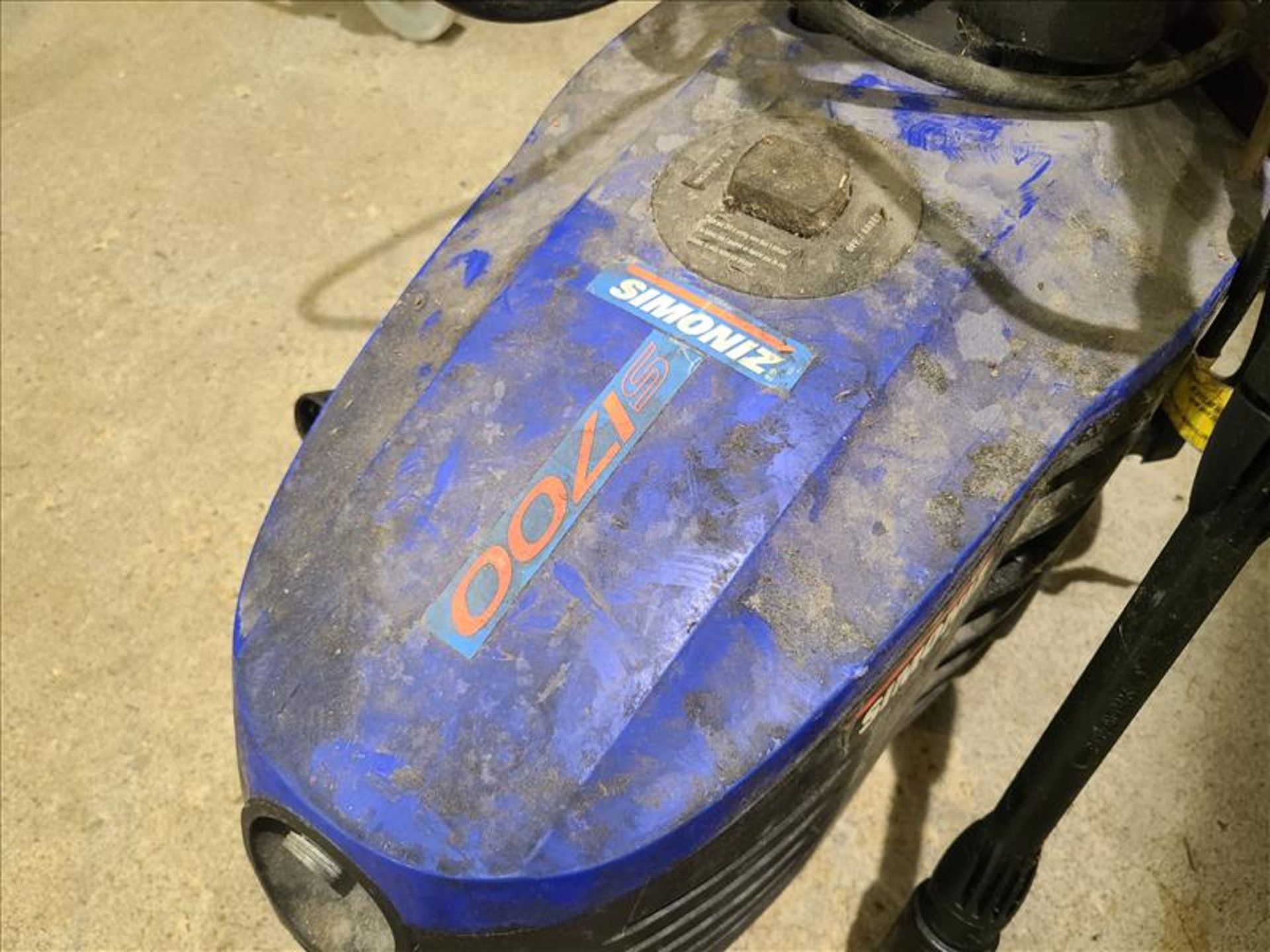 Simoniz Electric Pressure Washer, mod. S1700 [Loc.Mixing Room 1] - Image 2 of 2