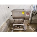 Sirman Twin Shaft Paddle Mixer, mod. IP 120 BA XP, ser. no. 18L00888, 220 volts, 3 phase, 60 Hz [