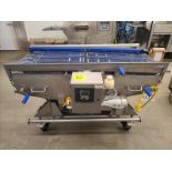 Nothum Fryer Infeed Conveyor, mod. Pivoflex 24 Left, approx. 74 in. x 24 in., w/washdown motor,