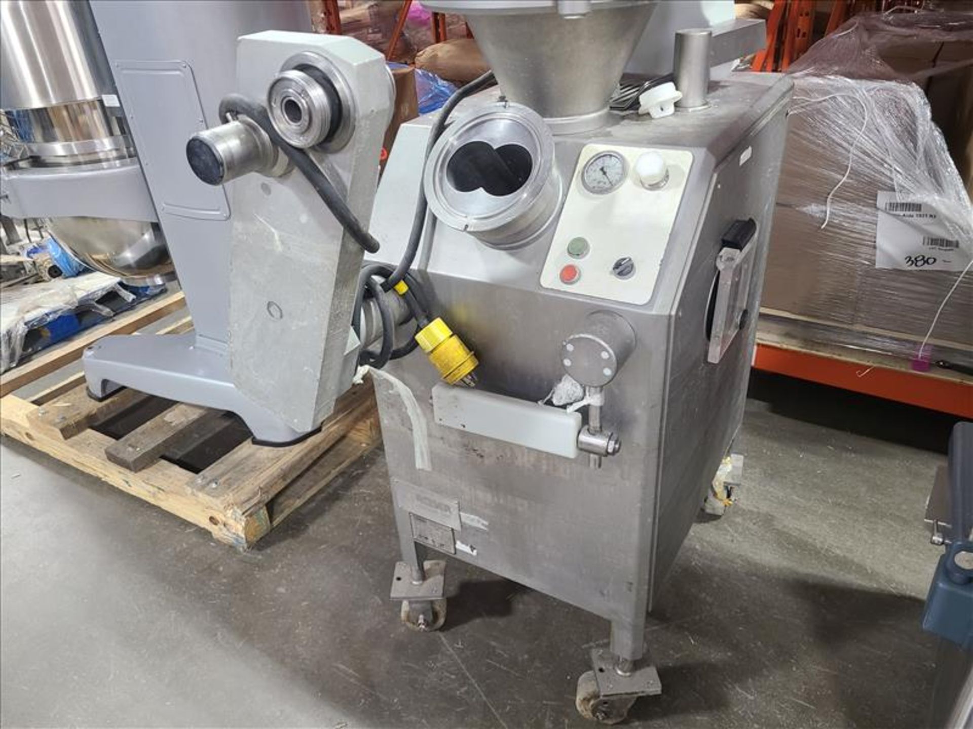 Reiser Vemag Vacuum Filler/ Sausage Stuffer, mod. R500, ser. no. 128 3355, 220-240 volts, 3 phase, - Image 2 of 6