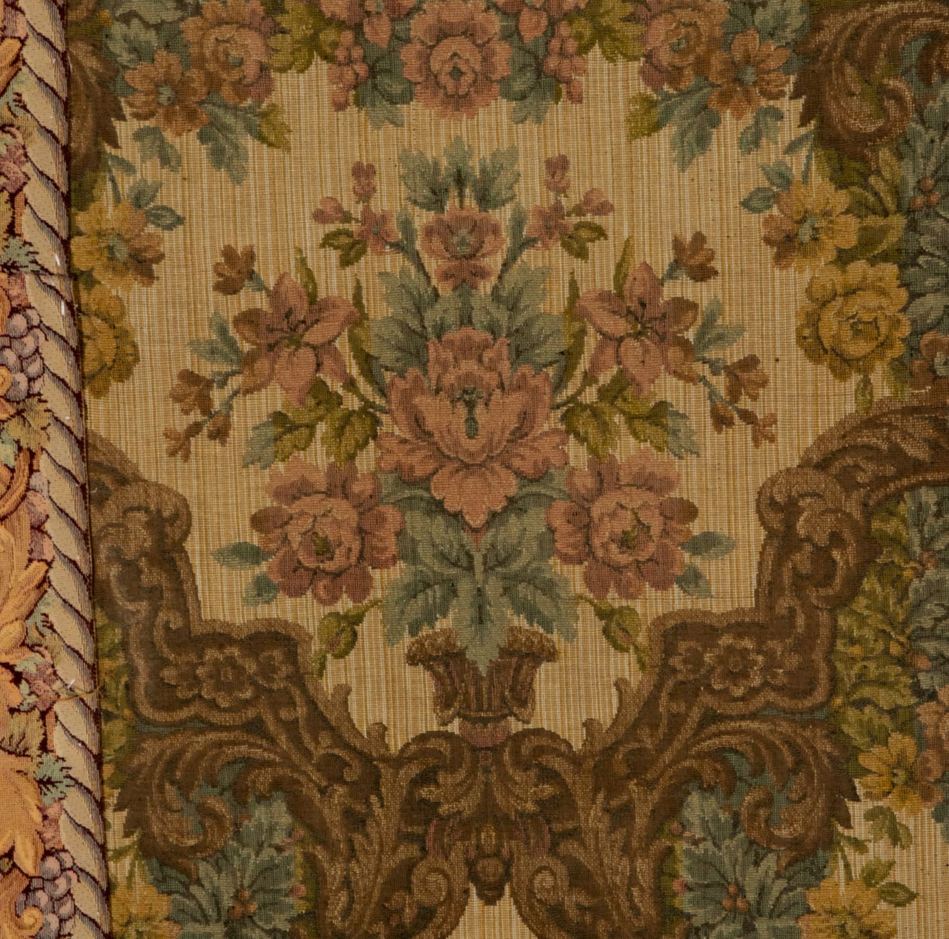 Large French "Verdure" tapestry with baroque style plant motifs, 19th century - Image 3 of 5