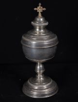 19th century silver chalice