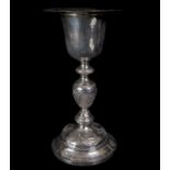 19th century silver chalice