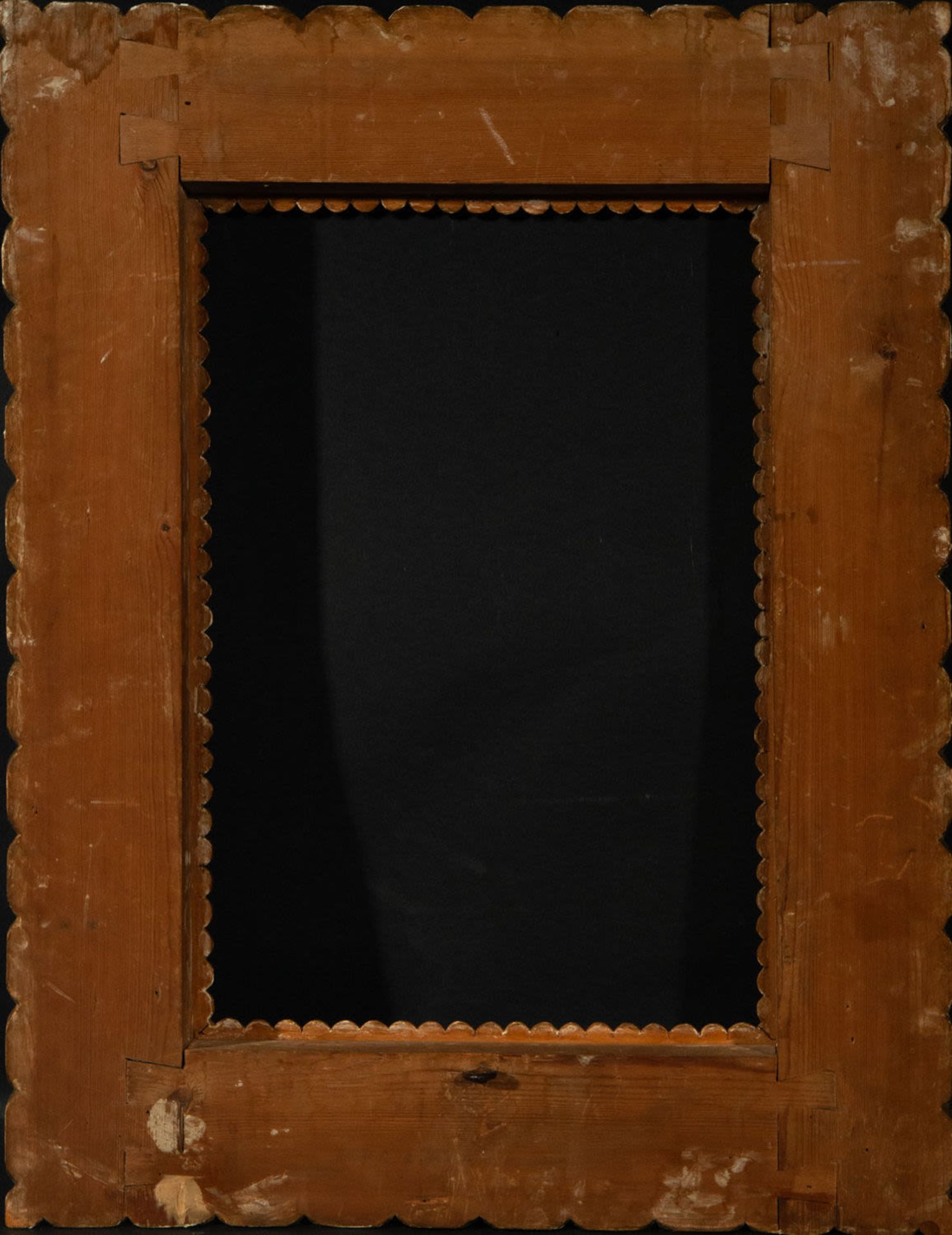 Baroque style frame in gilded wood, 19th century - Image 2 of 2
