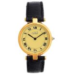 Cartier Vermeil Must wristwatch