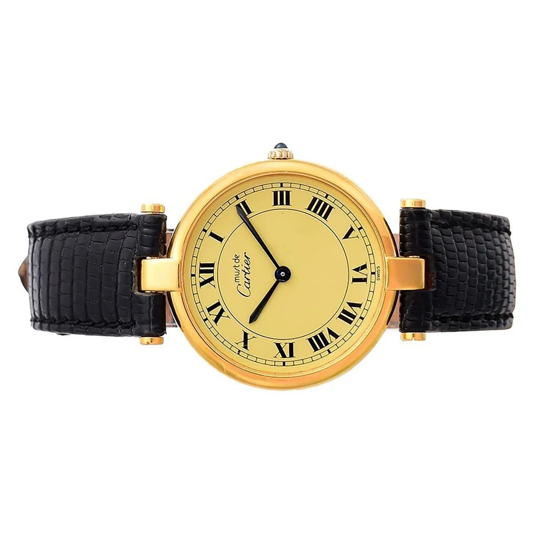 Cartier Vermeil Must wristwatch - Image 6 of 6