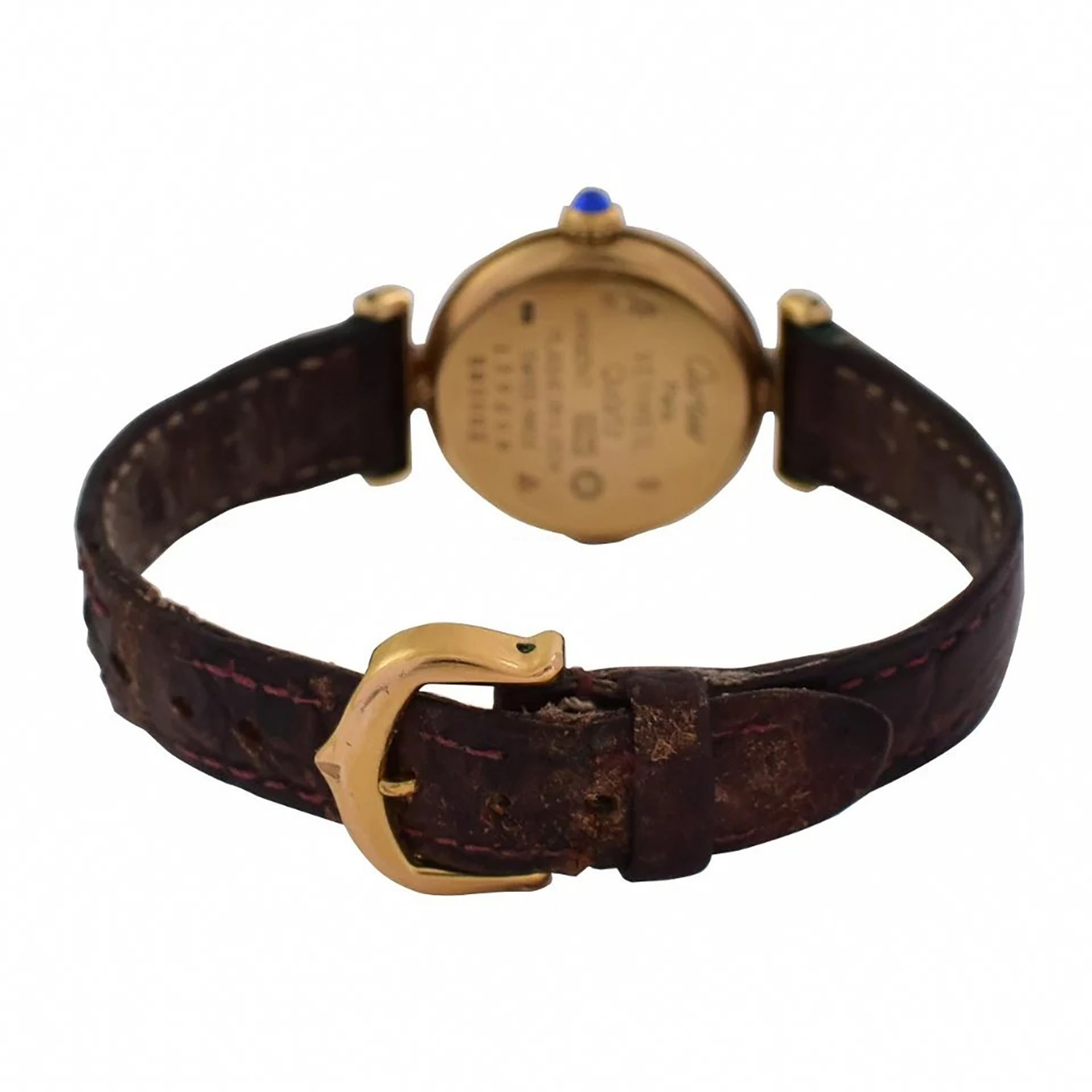 Cartier Vermeil wristwatch - Image 5 of 5
